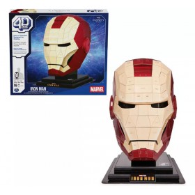 Marvel Rompecabezas 4D Iron Man Casco 96 piezas